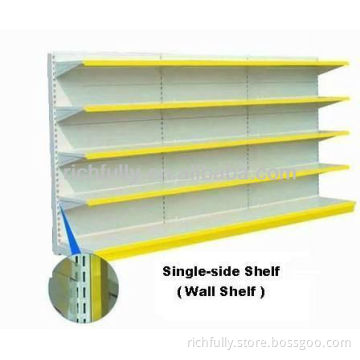 Wall shelf and Supermarket Gondola shelving (Centre Shelf) in Start Bay & Add-on Bay